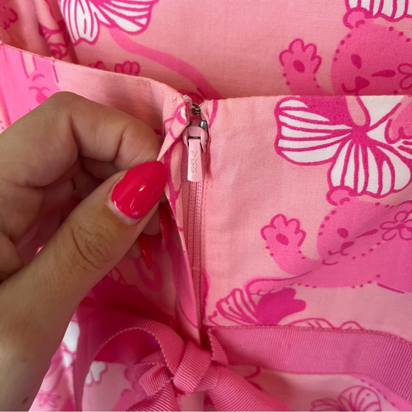 Lilly Pulitzer Pink Panther Dress Y2K Size 4 - Picture 8 of 10